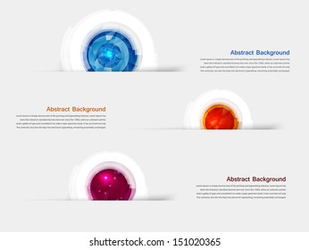 Vector abstract gem and blue ice. set