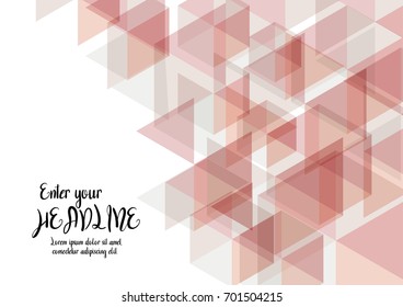 Vector abstract geomatric background.