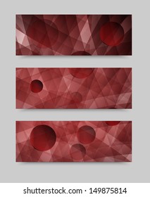 Vector Abstract geometric background 
