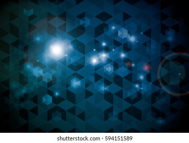 Vector of abstract geometric background