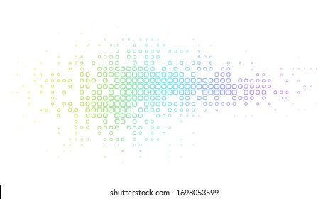 Vector abstract geometric background with bright colors.