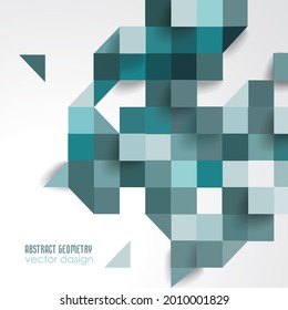 Vector Abstract geometric background. Can bu use for covers, posters, flyers, banners with geometric pattern design.