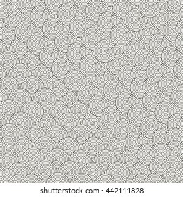 Vector abstract geometric background with circles