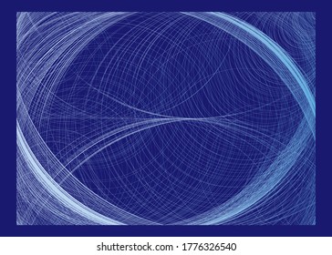 Vector сreative abstract geometric background of colored lines