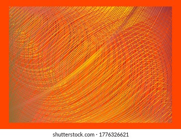 Vector сreative abstract geometric background of colored lines