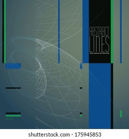 Vector abstract geometric background, contemporary style illustration, communication and digital technology theme abstract background, clear eps 8 vector.