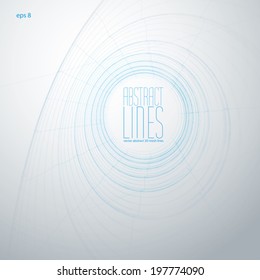 Vector abstract geometric background, contemporary style illustration, clear eps 8 vector.