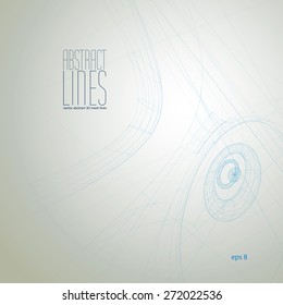 Fondo geométrico abstracto vectorial, ilustración de estilo contemporáneo, vector 8 claro.