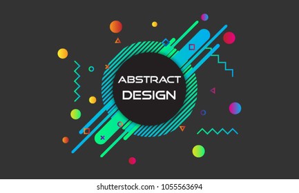 Vector of abstract geometric background design, modern design, porter, bochure, fryer, cover, template, illustration