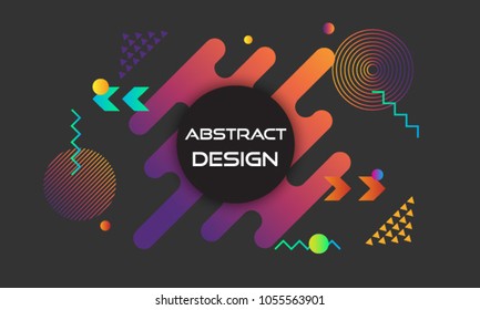 Vector of abstract geometric background design, modern design, porter, bochure, fryer, cover, template, illustration