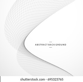 Vector abstract geometric background. Grid construction. For business, science, technology design.