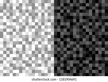 Vector Abstract geometric background, monochrome square