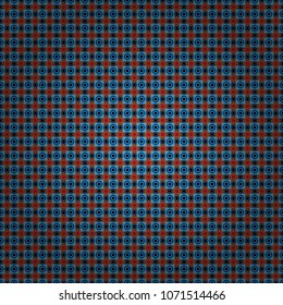 Vector abstract geometric background. Seamless pattern with rhombus and polygons forming abstract wallpaper. Stylish black, blue and pink texture.