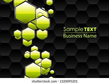 Vector Abstract geometric background. Template brochure design. Hexagonal banners. Can be used for website and promotion. Clean white design layout template. 