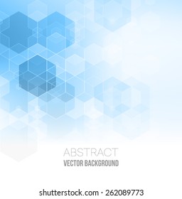 Vector Abstract geometric background. Template brochure design