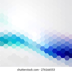 Vector Abstract geometric background. Template brochure design