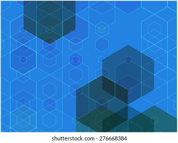 Vector Abstract geometric background. Template brochure design