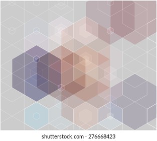 Vector Abstract geometric background. Template brochure design