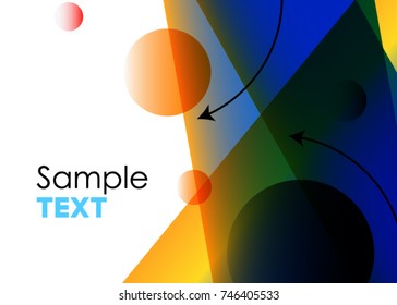 Vector Abstract geometric background. Template brochure design. Hexagonal banners. Can be used for website and promotion. Clean white design layout template. 