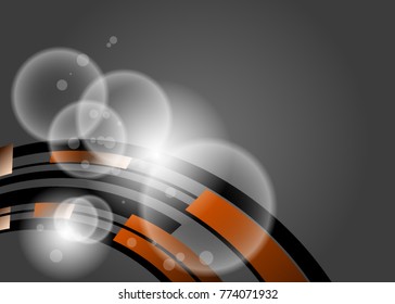 Vector Abstract geometric background. Template brochure design. Hexagonal banners. Can be used for website and promotion. Clean white design layout template.