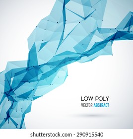 Vector Abstract Geometric Background. Triangular design. EPS 10