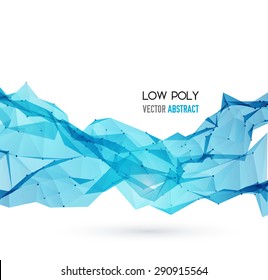 Vector Abstract Geometric Background. Triangular design. EPS 10