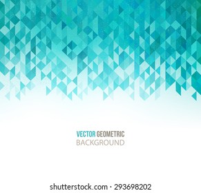 Vector Abstract Geometric Background. Triangular design. EPS 10