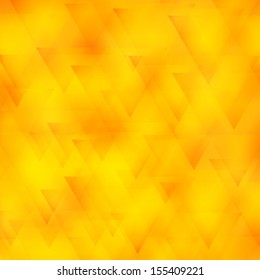 Vector Abstract Geometric Background Yellow Colored