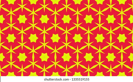 Vector, abstract geometric background.Decorative wallpaper design in shape.for holiday decoration, holiday packaging Vector seamless pattern