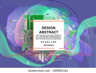 Vector, abstract geometric backgrounds