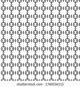 Vector abstract geometric   black and white transparent pattern background tile 