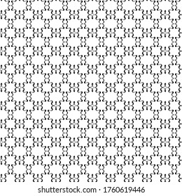 Vector abstract geometric   black and white transparent pattern background tile 