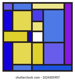 Vector abstract geometric colorful background. Memphis, indian, Brazilian and Mexican pattern.