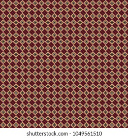 Vector abstract geometric colorful seamless pattern for background. Decorative backdrop in brown, white and orange colors can be used for wallpaper, pattern fills, page background, surface textures.