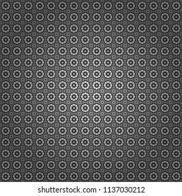 Vector abstract geometric colorful seamless pattern for background. Decorative backdrop in black, white and gray colors can be used for wallpaper, pattern fills, page background, surface textures.