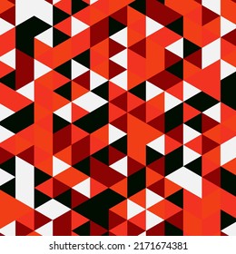 Vector abstract geometric cube and triangle angular colorful pattern. Background for layout design and poster.