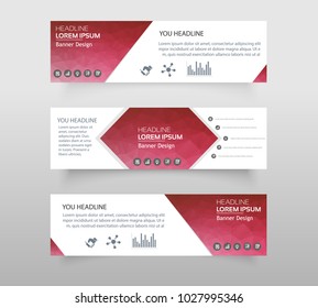 Vector abstract geometric design banner web template. web banner modern low polygon set background design, Geometric background. eps10 vector illustration.