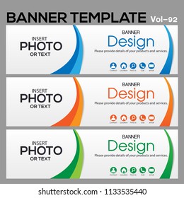  Vector abstract geometric design banner Web Template banner background and banner Collection for Business Designs.