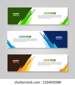  Vector abstract geometric design banner web template modern design - Vector 