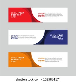 Vector Abstract Geometric Design Banner Web Template 