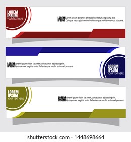Vector abstract geometric design banner web template,flat design