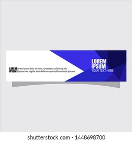 Vector abstract geometric design banner web template,flat design