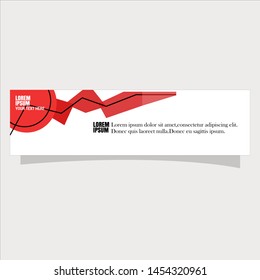 Vector abstract geometric design banner web template. Banner background modern template design