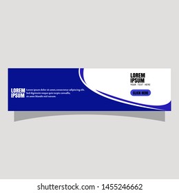 Vector abstract geometric design banner web template.