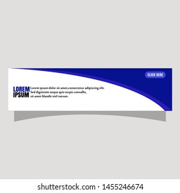 Vector abstract geometric design banner web template.