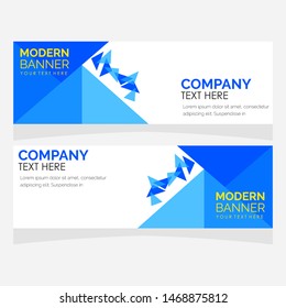 Vector abstract geometric design banner web template. Modern design. Vector illustration.