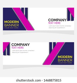 Vector abstract geometric design banner web template. Modern design. Vector illustration.