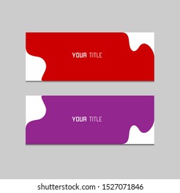 Vector abstract geometric design banner web template. corporate. company
