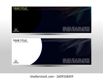 Vector abstract geometric design banner web template. Vector Illustration, color. Modern Design. liquid