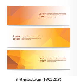 Vektorillustration abstrakte geometrische Design-Banner-Webvorlage. Moderner Designhintergrund. Vektorillustration